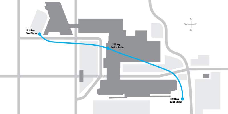 Las Vegas Convention Center Loop Map